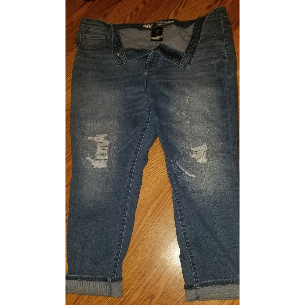 Women's Jean Capri Pants